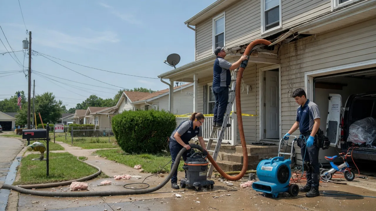 Water Damage Restoration in Easton, KS near me